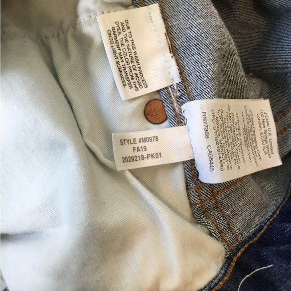 Madewell 10” High arise Skinny Button Fly Denim Jeans - Picture 3 of 7